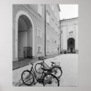 Search for black and white bicycle art Europe