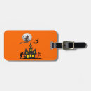 Search for halloween luggage tags Bat