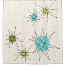 Search for atomic shower curtains 1950s pattern