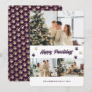 Search for paw prints christmas cards Gold