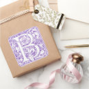 Search for letter b stickers Floral monogram