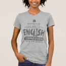Recherche de professeur d anglais tshirts Pour tous