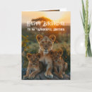 Recherche de lion cartes anniversaire cartes Pour lui