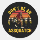 Search for mythical creatures stickers Sasquatch