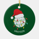 Search for santa golf ornaments Funny