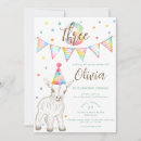 Recherche de chèvre mignonne invitations Aquarelle