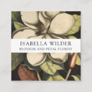 Search for magnolia flower business cards Elegant