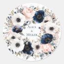 Search for blue and white floral stickers Modern