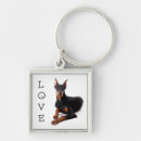 Search for pinscher dog keychains Puppy