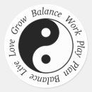 Search for symbol of balance stickers Yin yang