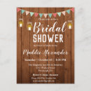 Search for backyard bridal shower invitations Wood