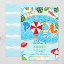 Search for water birthday invitations Boys and girls