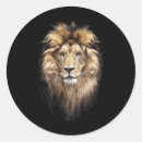 Search for lion face stickers Animal