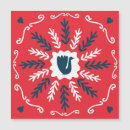 Search for folk christmas cards Flower