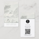 Recherche de nuages cartes visite Code qr