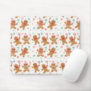Search for gingerbread cookie mousepads Festive