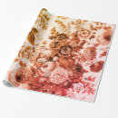 Search for yellow floral wrapping paper White
