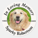 Search for dog sympathy stickers Memorial