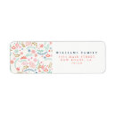 Search for winter foliage return address labels Festive
