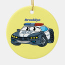 Search for police car ornaments Law enforcement