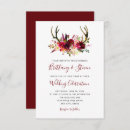 Search for floral antler wedding invitations Country