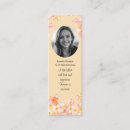 Search for memory business cards Funeral keepsake