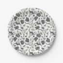 Search for gothic plates Floral skull