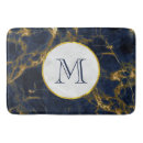 Search for navy blue gold bath mats Marble