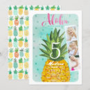 Search for yellow pineapple invitations Watercolor
