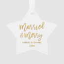 Search for weddings star ornaments Couple