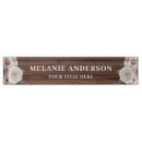 Search for rustic wood name plates Teacher