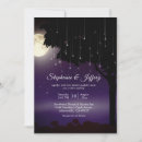 Search for starry lights invitations Galaxy