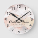 Search for eyelash clocks Rose gold