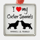 Search for cocker spaniel ornaments Heart