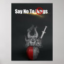 Search for say no to drugs posters Red