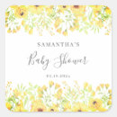 Search for yellow floral stickers Wildflower
