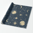 Search for crescent moon wrapping paper Cosmos