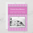 Search for argyle patterns invitations Pink