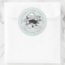 Search for airplanes stickers Blue