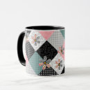 Search for patchwork pattern mugs Rustic