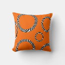 Search for black white orange pillows Modern