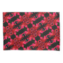 Search for red floral pillowcases Pattern
