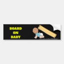 Search for baby on board bumper stickers Humour