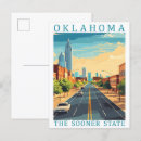 Search for oklahoma travel postcards Illustration