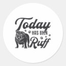 Search for funny english bulldog stickers Animal