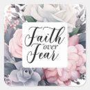 Search for christian sayings stickers Faith over fear