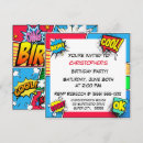 Recherche de book birthday invitations Garçon