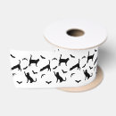 Recherche de chat noir rubans Motif