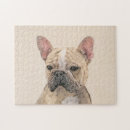 Recherche de le bouledogue puzzles Chien