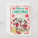 Search for mickey christmas cards Retro